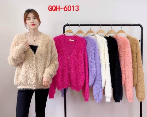  Kardigan damskie GQH-6013 Mix kolor Standard 1