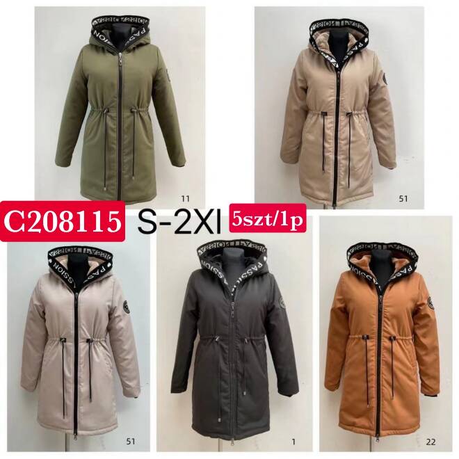 Kurtka wiosena damskie 8115 1 kolor  S-2XL(Towar China) 1