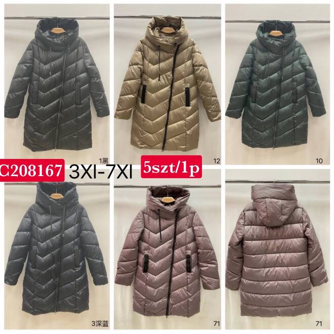 Kurtka wiosena damskie 8167 1 kolor  3XL-7XL(Towar China) 1