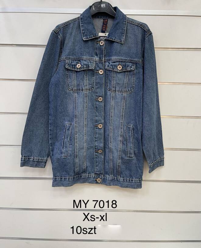 Kurtka jeansowa damskie MY7018 1 kolor  XS-XL