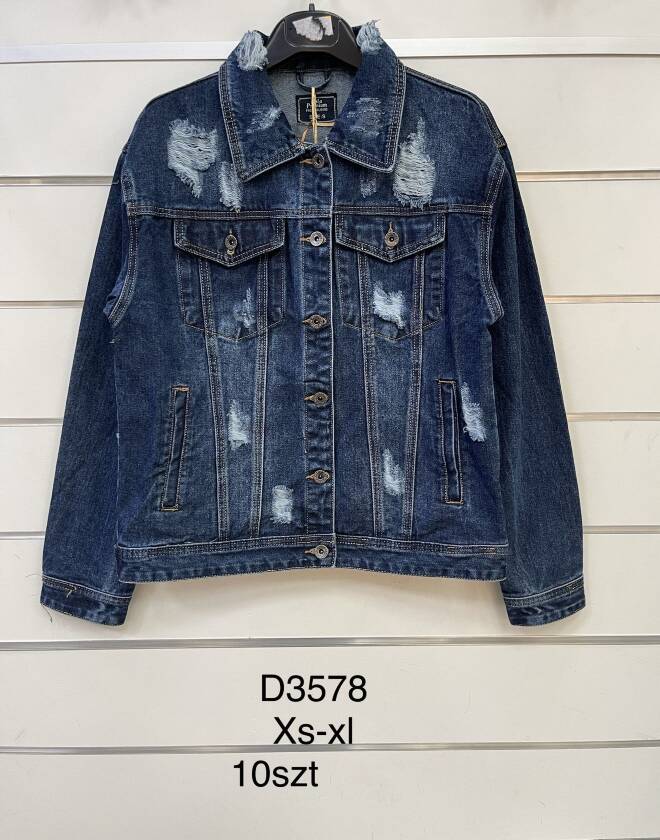 Kurtka jeansowa damskie D3578 1 kolor  XS-XL 1