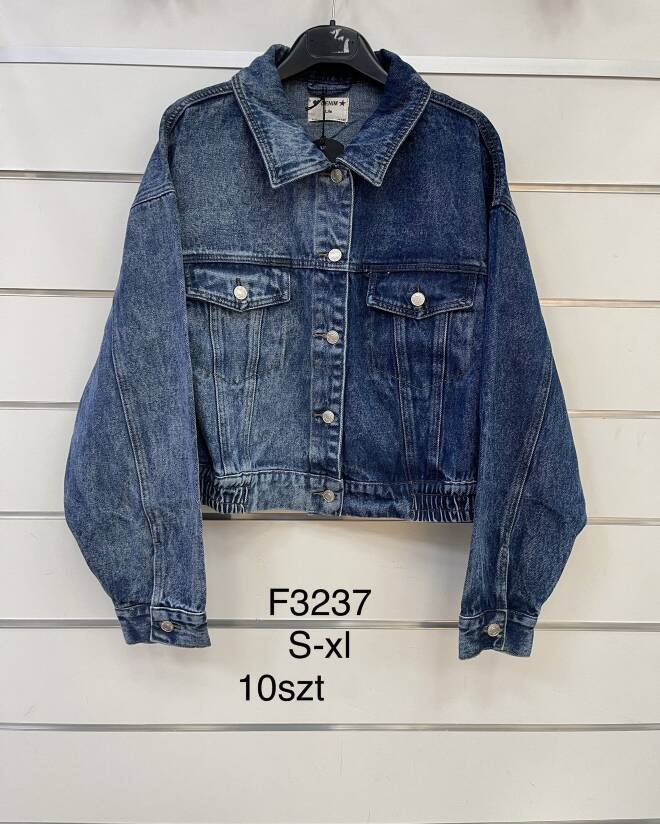 Kurtka jeansowa damskie F3237 1 kolor  S-XL 1