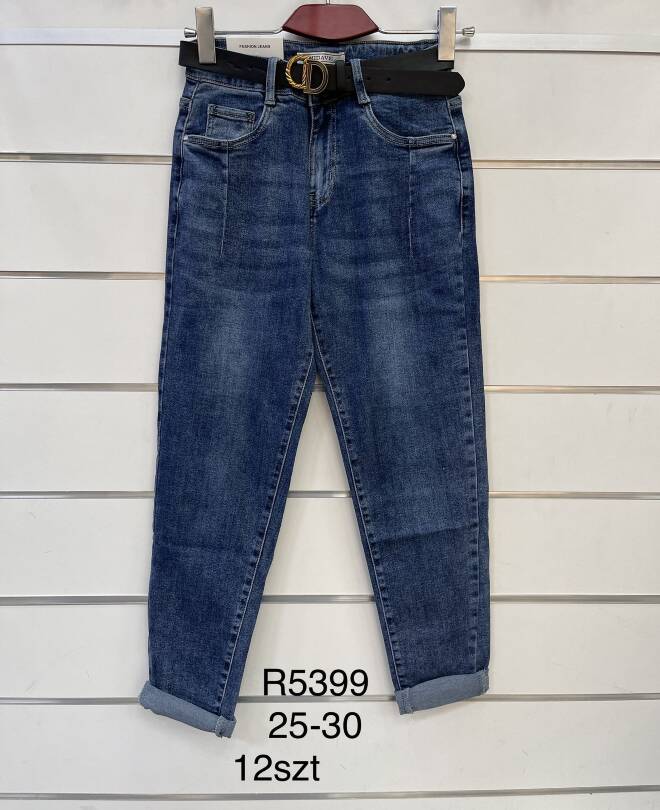 Jeansy damskie R5399 1 kolor  25-30
