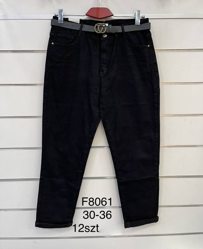 Jeansy damskie F8061 1 kolor  30-36