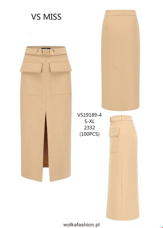 Spódnica damskie VS19189-4 1 kolor  S-XL