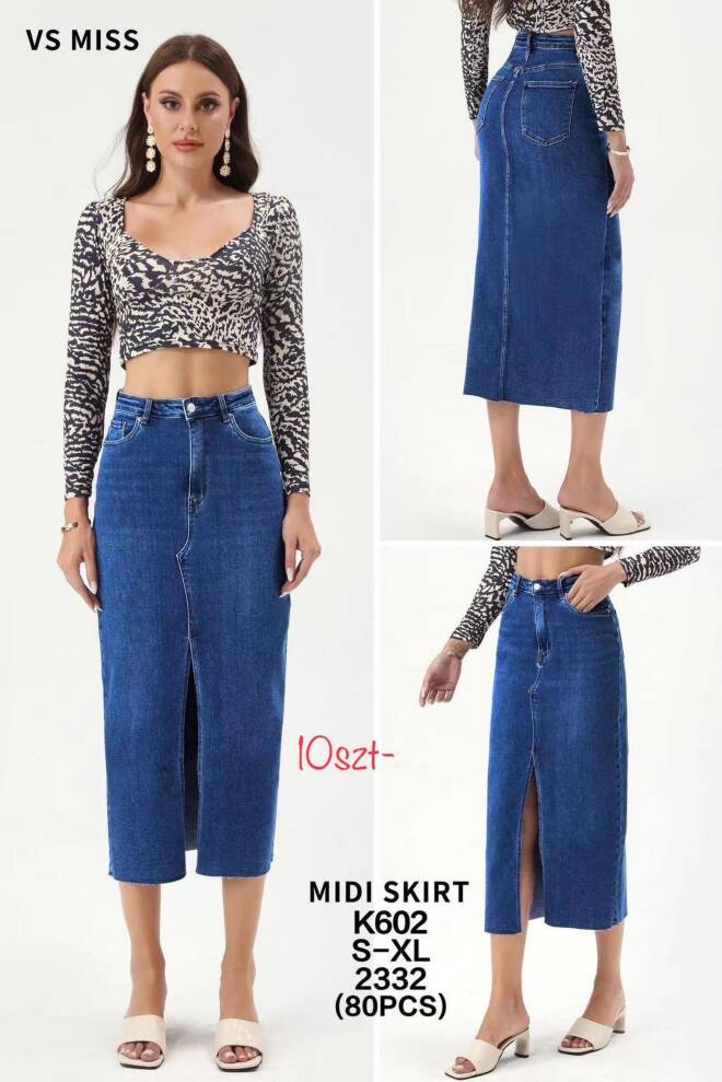 Spódnica damskie K602 1 kolor  S-XL