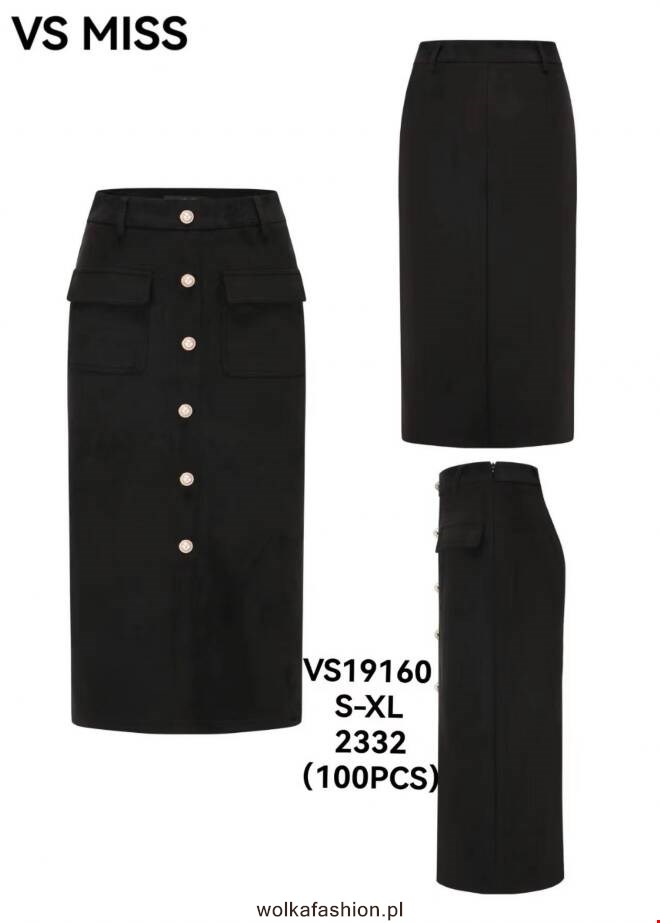 Spódnica damskie VS19160 1 kolor  S-XL