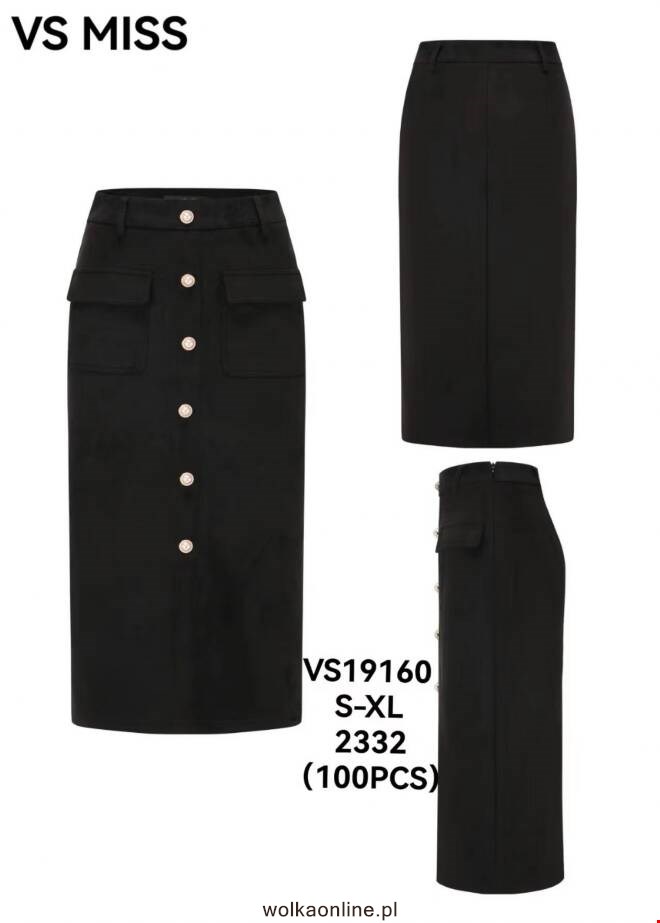 Spódnica damskie VS19160 1 kolor  S-XL