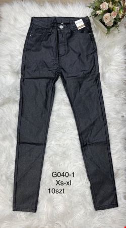 Spodnie skórzane damskie G040-1 1 kolor  XS-XL