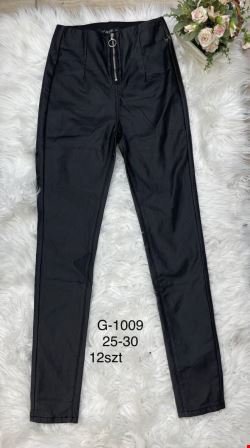 Spodnie skórzane damskie G1009 1 kolor  25-30