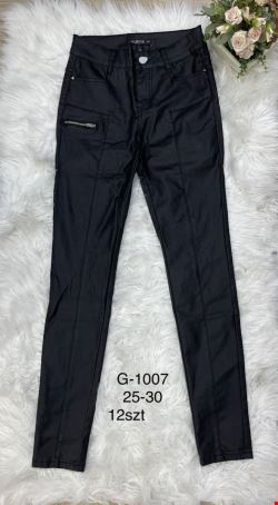 Spodnie skórzane damskie G1007 1 kolor  25-30
