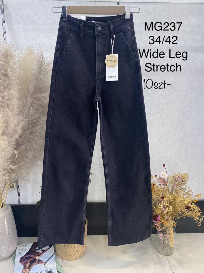 Jeansy damskie MG237 1 kolor  34-42 1