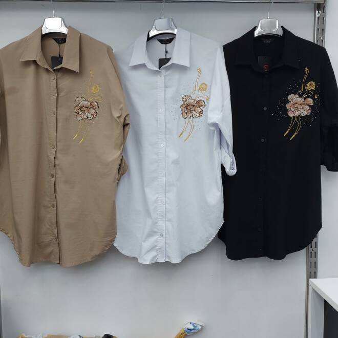 Koszula damskie 2814 1 kolor  S-2XL(Towar Tureckie) 1