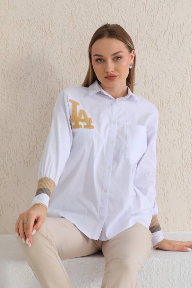 Koszula damskie 2815 1 kolor  S-2XL(Towar Tureckie)