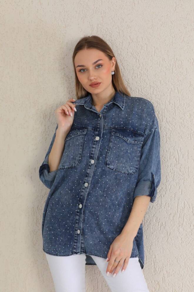 Koszula damskie 2821 1 kolor  S-2XL(Towar Tureckie)