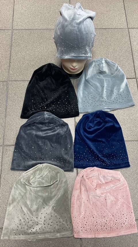 Czapki damskie 2851 Mix kolor Standard 1