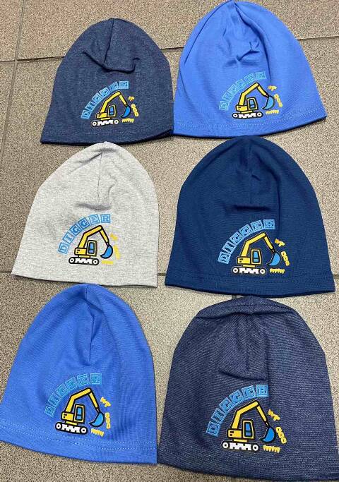 Czapki chłopięca 2866 Mix kolor Standard