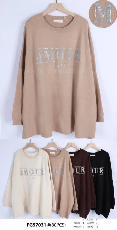 Sweter damskie FG57031 Mix kolor Standard 1