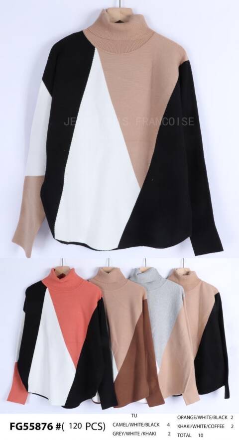 Sweter damskie FG55876 Mix kolor Standard 1