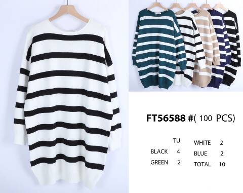 Sweter damskie FG56588 Mix kolor Standard 1