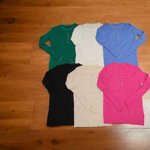 Sweter  Damskie 2893 Mix kolor Standard 1