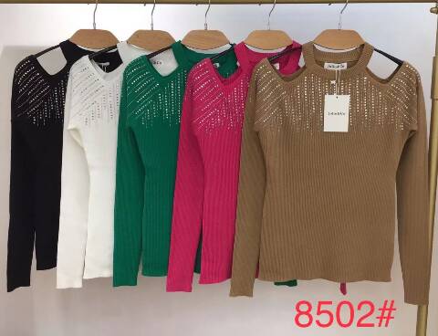 Sweter Damskie 8502 Mix kolor Standard 1