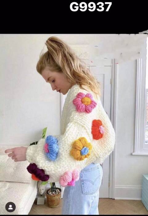 Sweter Damskie G9937 1 kolor Standard 1