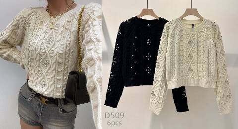 Sweter Damskie D509 Mix kolor Standard 1
