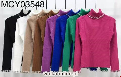 Sweter Damskie MCY03548 Mix kolor Standard