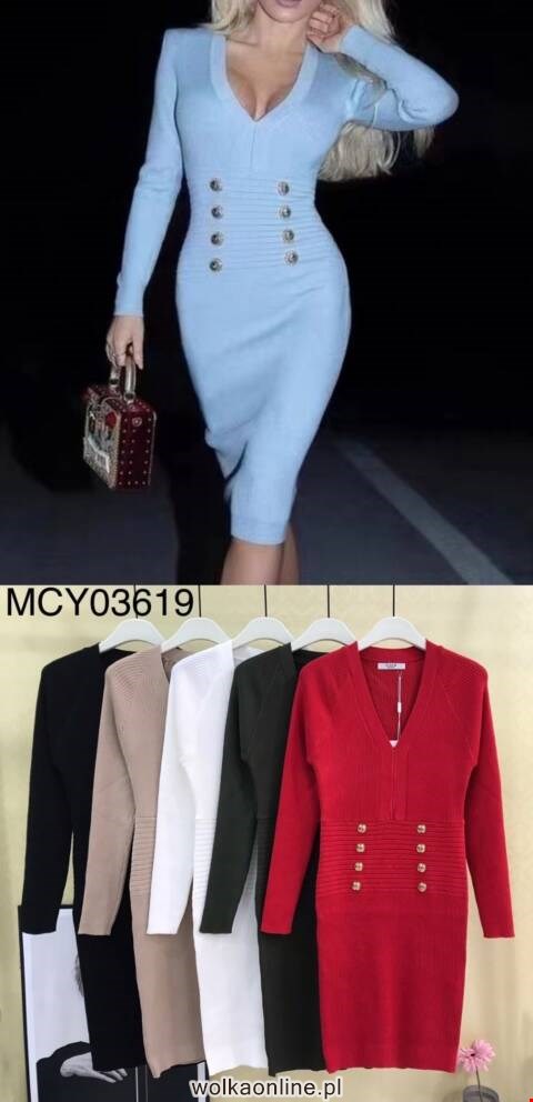Sukienka Damskie MCY02619 Mix kolor Standard