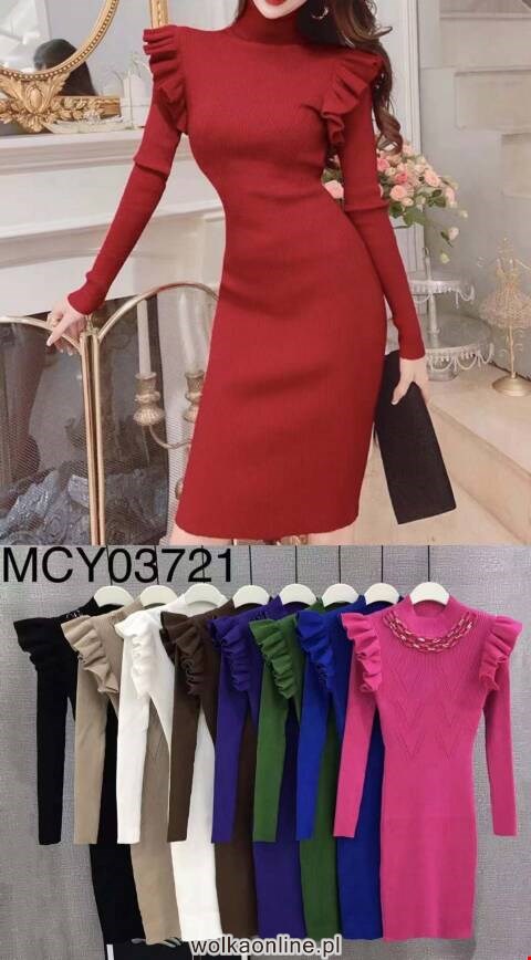 Sukienka Damskie MCY03721 Mix kolor Standard