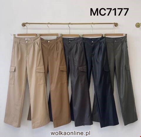 Spodnie skórzane Damskie MC7177 1 kolor S-L