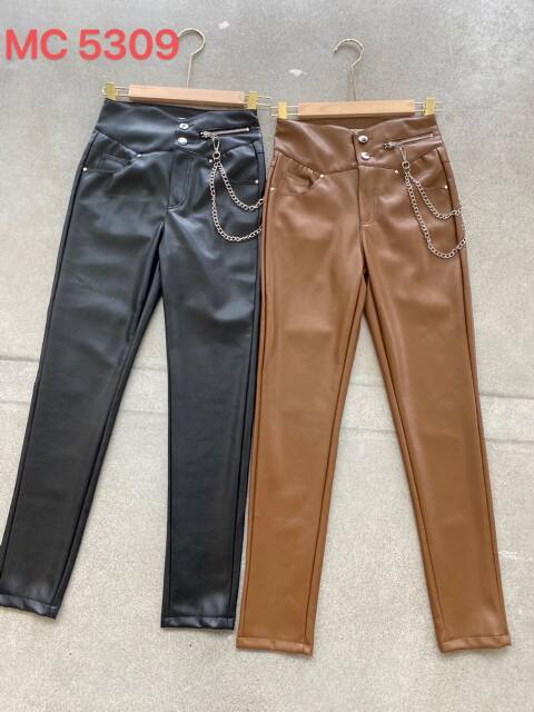 Spodnie skórzane Damskie MC5309 1 kolor S-L 1
