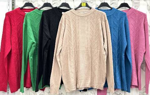 Sweter damskie 2944 Mix kolor M-2XL