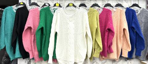 Sweter damskie 2952 Mix kolor Standard 1