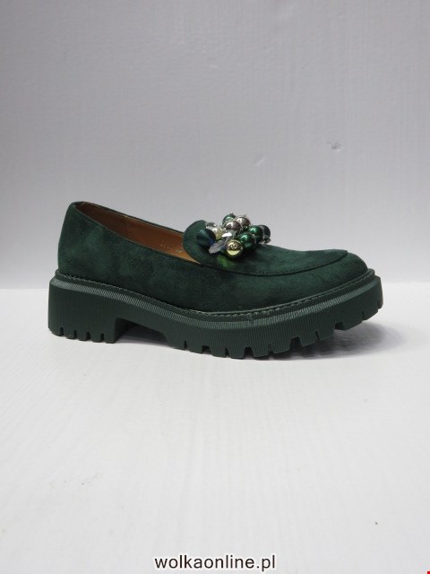 Półbuty Damskie DF03 GREEN 36-41