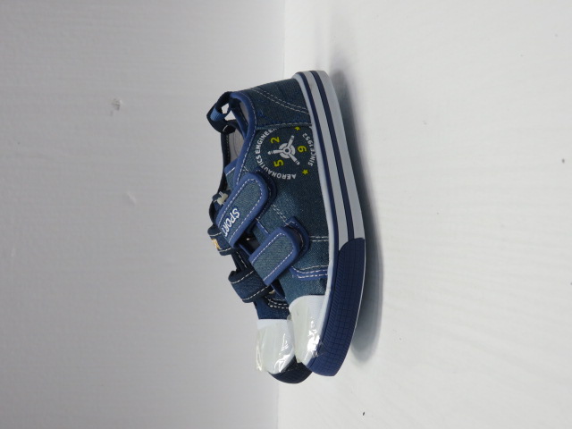 Trampki Dziecięce 16-70B BLUE/NAVY/BLACK 25-30