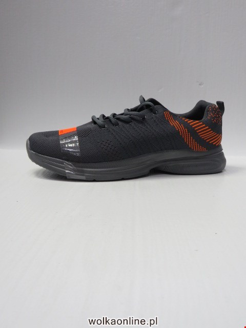 Sportowe męskie N2558-3 D.GREY/ORANGE 41-46