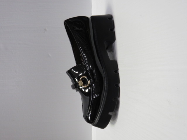 Półbuty Damskie 888-621A BLACK 36-41