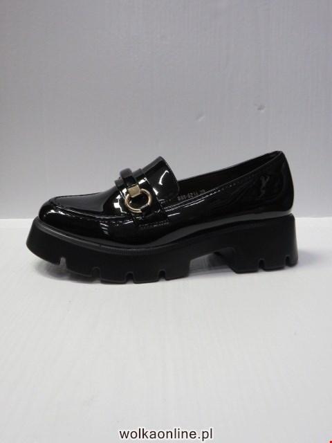 Półbuty Damskie 888-621A BLACK 36-41