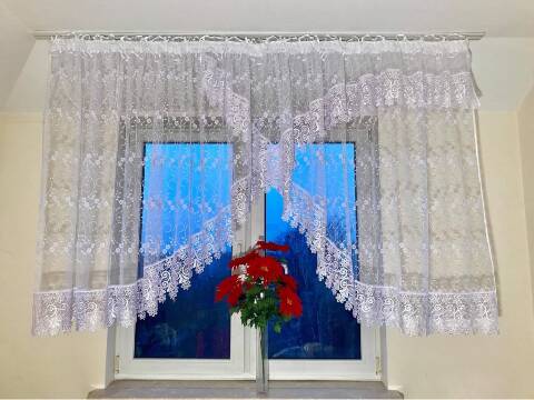 Firanka gotowa 3743 1 kolor 400x160