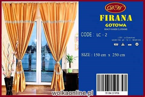 Firanka gotowa 3777 1 kolor 150x250