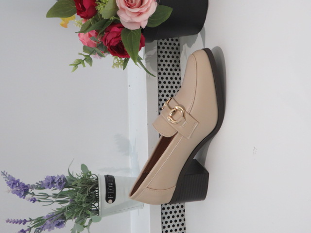 Czółenka Damskie  68148 BEIGE 36-41 1