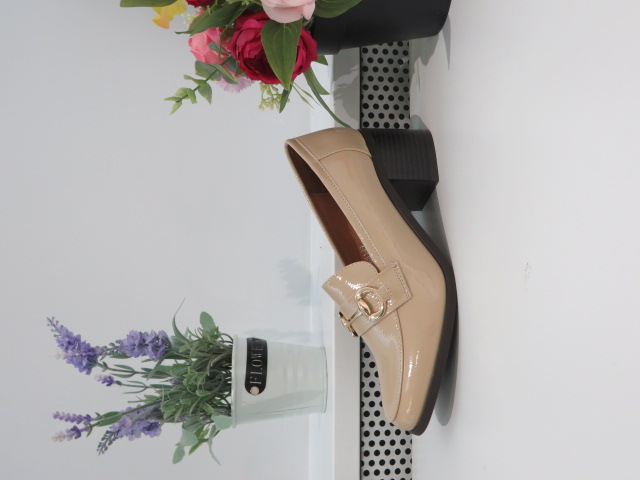 Czółenka Damskie  68149 BEIGE 36-41