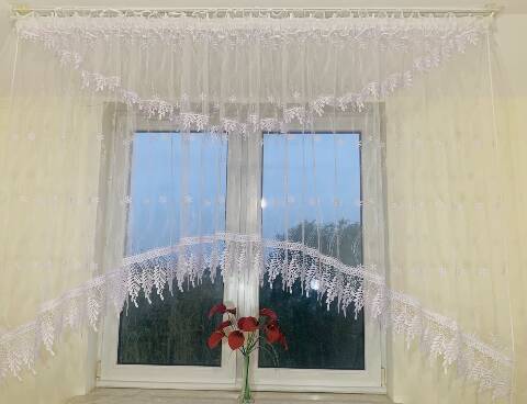 Firanka gotowa 3795 1 kolor 400x160