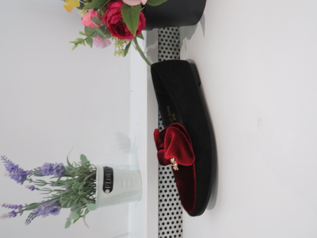 Baleriny Damskie 1639-163 WINE 36-41