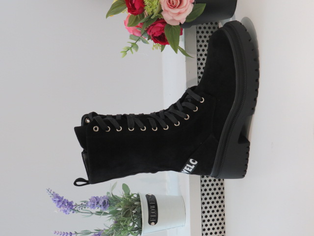 Botki Damskie 1600 BLACK 36-41