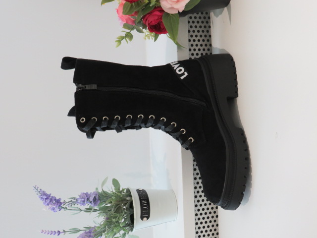Botki Damskie 1600 BLACK 36-41 1