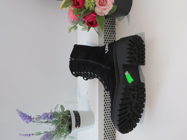 Botki Damskie 1600 BLACK 36-41 2