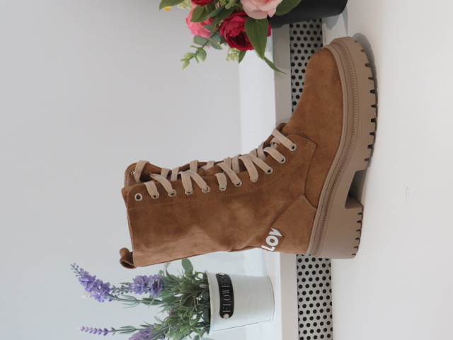 Botki Damskie 1600 CAMEL 36-41 OCIEPLANE